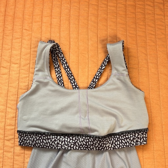 Lululemon Nouveau Limits Tank Lilac Miss Mosaic Deep Zinfandel size 4 Small - Picture 13 of 14
